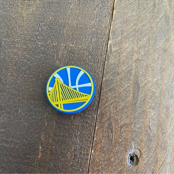 Golden State Warriors Crocs Charm Piece - Buy 3 of More Get 50% OFF - Picture 1 of 1